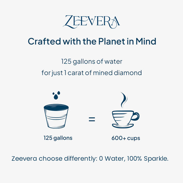 "Blue For Pink" Sapphire Earrings With Pavé Ribbon