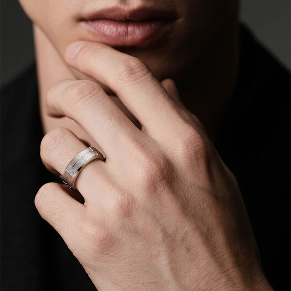 7.5mm Modern Design Men's Band