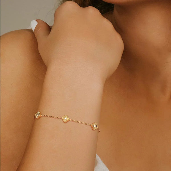 Forever Together Clover Bracelet