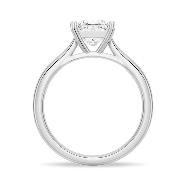 1.5 CT. Princess Cut Solitaire Engagement Ring