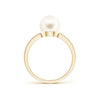 8mm Freshwater Cultured Pearl Pendant & Ring Set