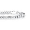 3.5 CT. Classic Round Shaped Moissanite Tennis Bracelet