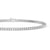Classic 2.5mm Moissanite Basket Tennis Bracelet
