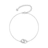 Interlocking Dual Hoop Bracelet