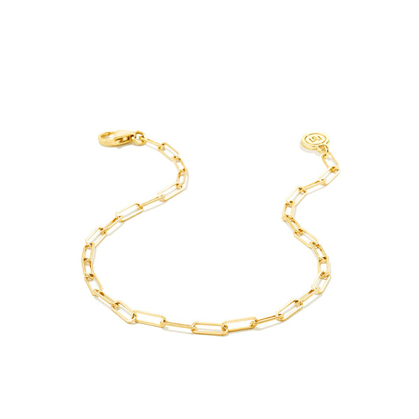 Minimalist Paperclip Chain Bracelet