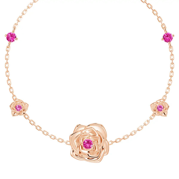 "Radiant Hope" Breast Cancer Awareness Bracelet