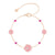"Blossom of Compassion" Breast Cancer Awareness Bracelet