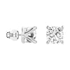 1 CT. Cushion Cut Moissanite Earring Studs