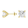 1 CT. Cushion Cut Moissanite Earring Studs