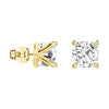 1 CT. Cushion Cut Moissanite Earring Studs