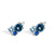 Ocean Breeze Cluster Earrings
