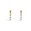 Eternal Radiance Hoop Lab Grown Diamond Earrings