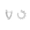Asymmetrical Constellations Scattered Diamond Stud Earrings
