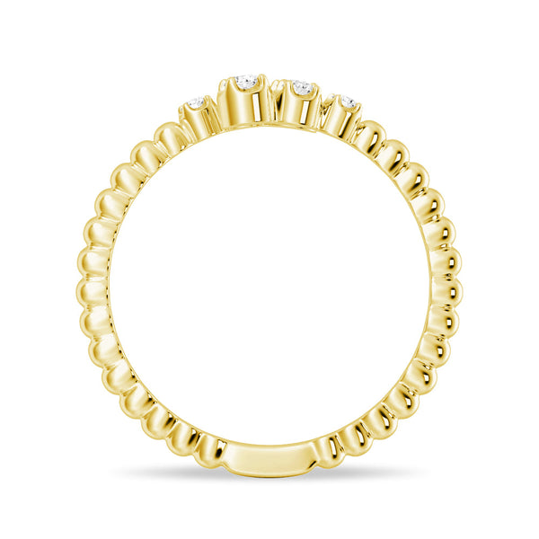 Ethereal Wave Lab Grown Diamond Open Band Ring