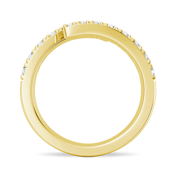 Triple Band Lab Grown Diamond Ring