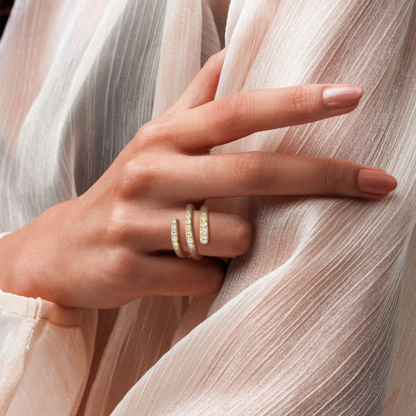 Triple Band Lab Grown Diamond Ring