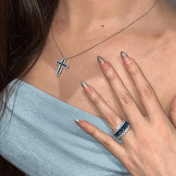 15.4 CT. Baguette Lab Grown Gemstone Eternity Band