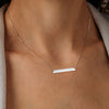 Bar Necklace with Engraving