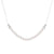 4mm Freshwater Cultured Pearl String Bar Necklace