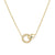 Pavé Lab Grown Diamond Interlocking Love Necklace