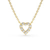 Pavé Lab Grown Diamond Mini Heart Necklace