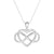 "Infinite Love" Heart Pendant Necklace