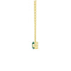 1CT. Pear Lab Grown Emerald Leaf Necklace