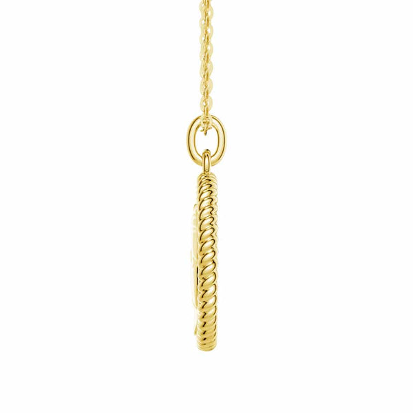 Aries Constellation Lab Grown Diamond Birthstone Pendant Necklace