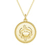 Cancer Constellation Lab Grown Diamond Birthstone Pendant Necklace