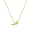 Couture Botanical Foliage Lab Grown Diamond Necklace
