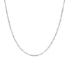 Minimalist Paperclip Chain Necklace