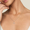 Starburst Moissanite Pendant Necklace