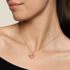 "Blossom Of Hope" Breast Cancer Awareness Pendant Necklace