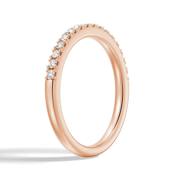 Classic Round Moissanite Anniversary Band