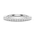 Classic Round Moissanite Anniversary Band