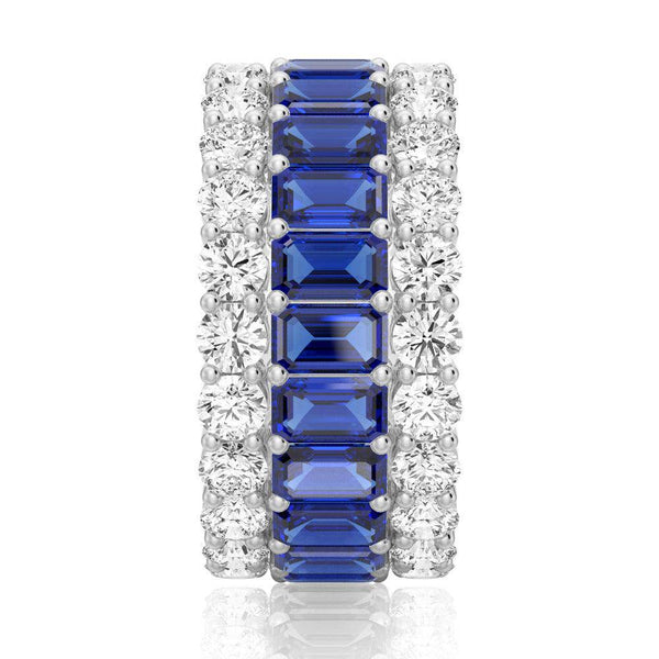15.4 CT. Baguette Lab Grown Gemstone Eternity Band