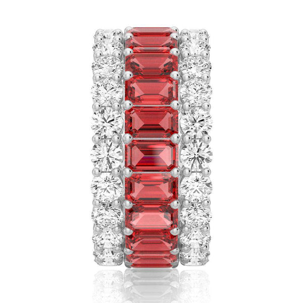 15.4 CT. Baguette Lab Grown Gemstone Eternity Band