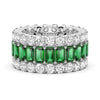 15.4 CT. Baguette Lab Grown Gemstone Eternity Band