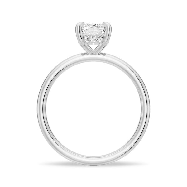 1.5 CT. Elegant Cushion Cut Solitaire Engagement Ring