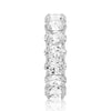 9 CT. Moissanite Oval Cut Eternity Band