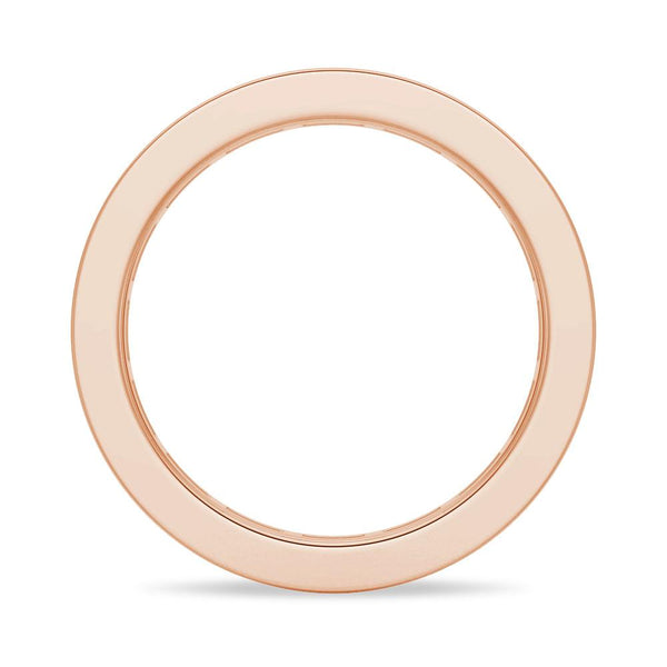 3.21 CT. Channel Set Baguette Cut Moissanite Wedding Eternity Band