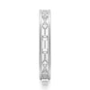 3.21 CT. Channel Set Baguette Cut Moissanite Wedding Eternity Band
