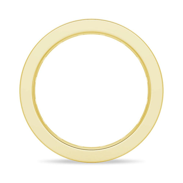 3.21 CT. Channel Set Baguette Cut Moissanite Wedding Eternity Band