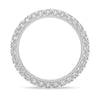 Micropavé Moissanite Eternity Wedding Band