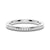Half Eternity Round Cut Moissanite Classic Wedding Band