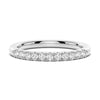 Classic Round Cut Moissanite Wedding Band