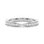 Petite Infinity Pave Moissanite Wedding Band