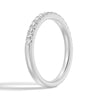 Classic French Pave Moissanite Anniversary Band