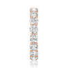 5.4 CT. Shared Prong Round Moissanite Eternity Band