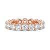 5.4 CT. Shared Prong Round Moissanite Eternity Band